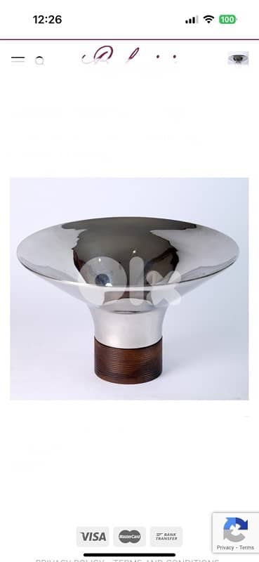 Trays, centerpieces and vases 3