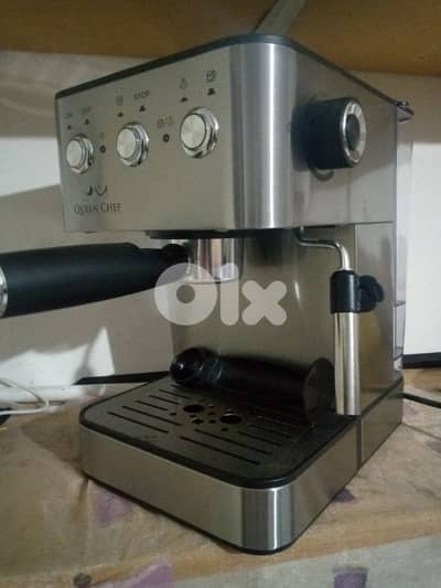 QUEEN CHEF Silver Espresso coffee