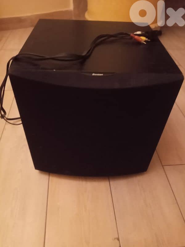 speakers and sound system 1