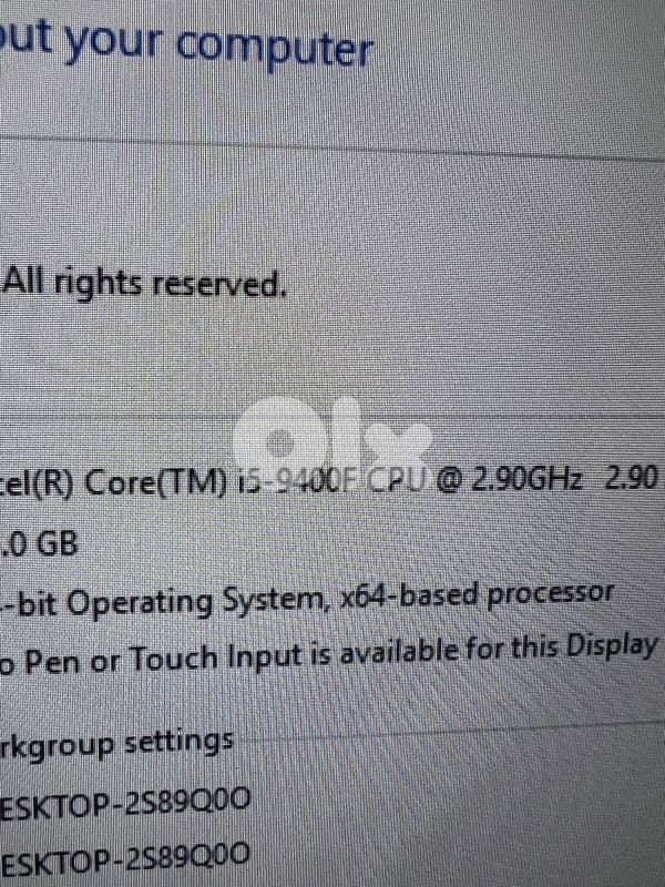 Pc Gaming Core i5 9Th 2