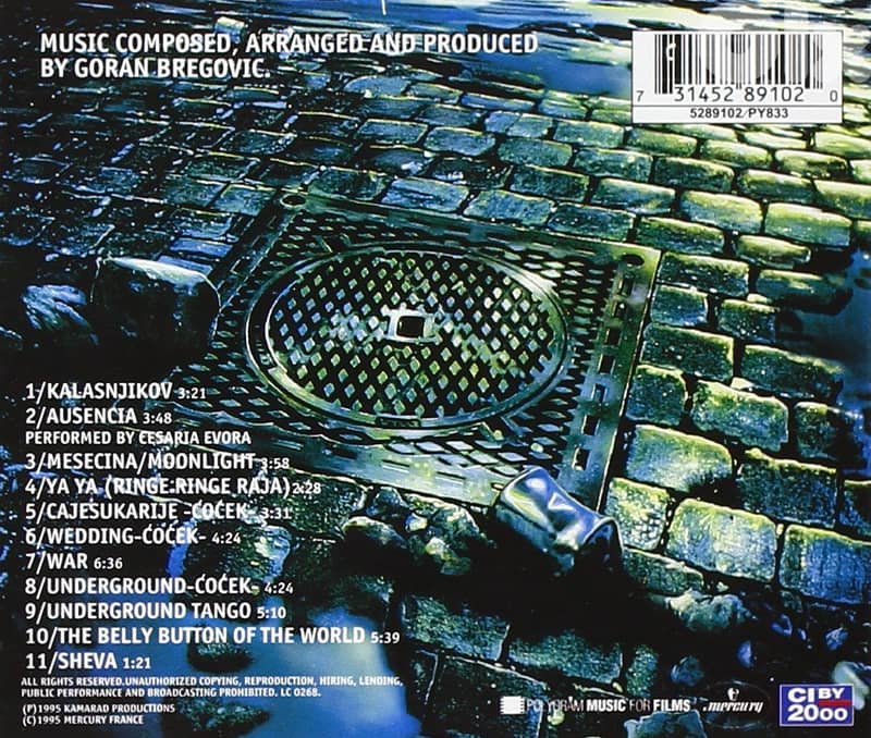 Underground (Soundtrack) - CD 1