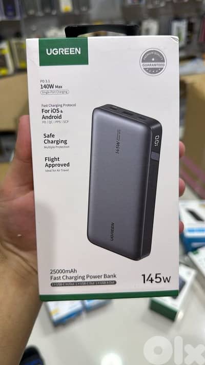Ugreen 25k 145w Fast charging Power bank