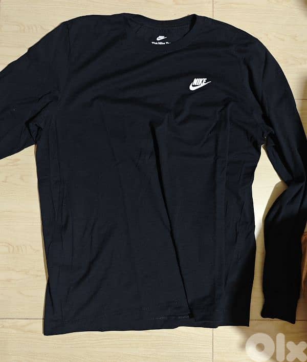 nike shirt long sleeve L, new 2