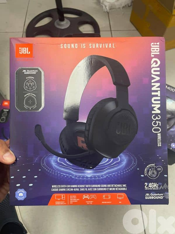 JBL QUANTUM 350 wireless 0