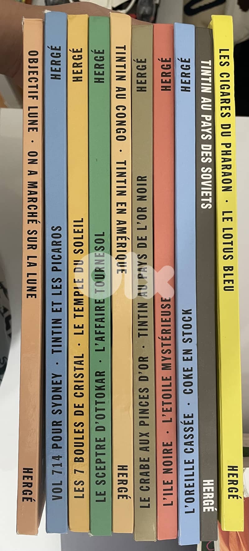 Les aventures de Tintin Hardcover Serie 1