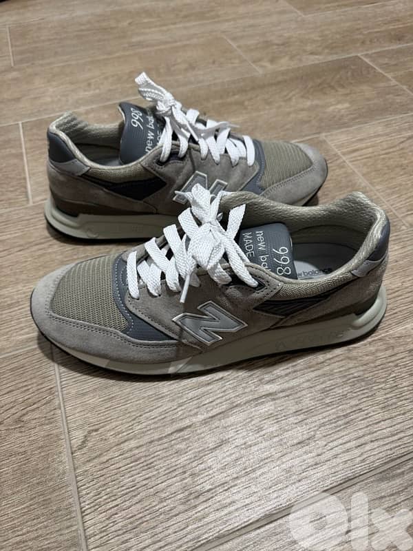 New Balance Usa 998 grey size 43 5