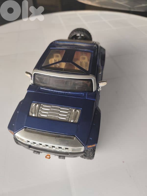 maisto 1/18 hummer hx,dark blue 3