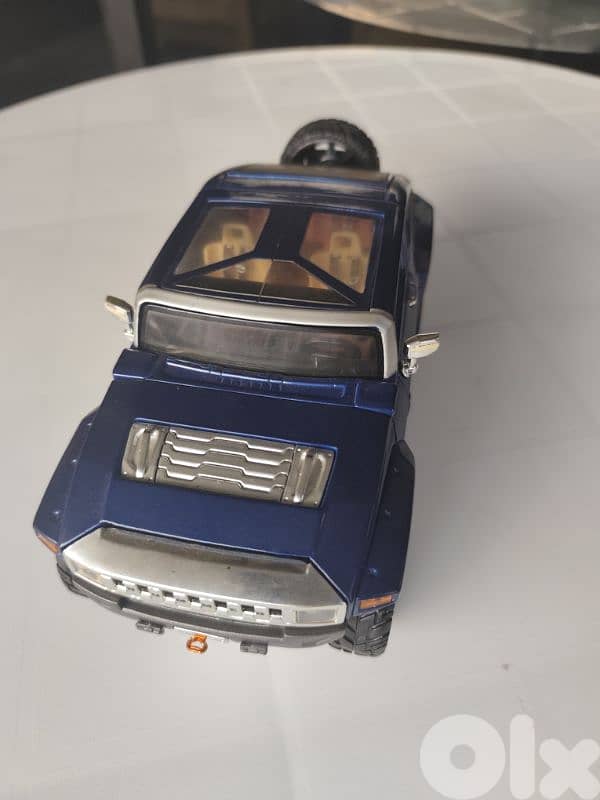maisto 1/18 hummer hx,dark blue 4