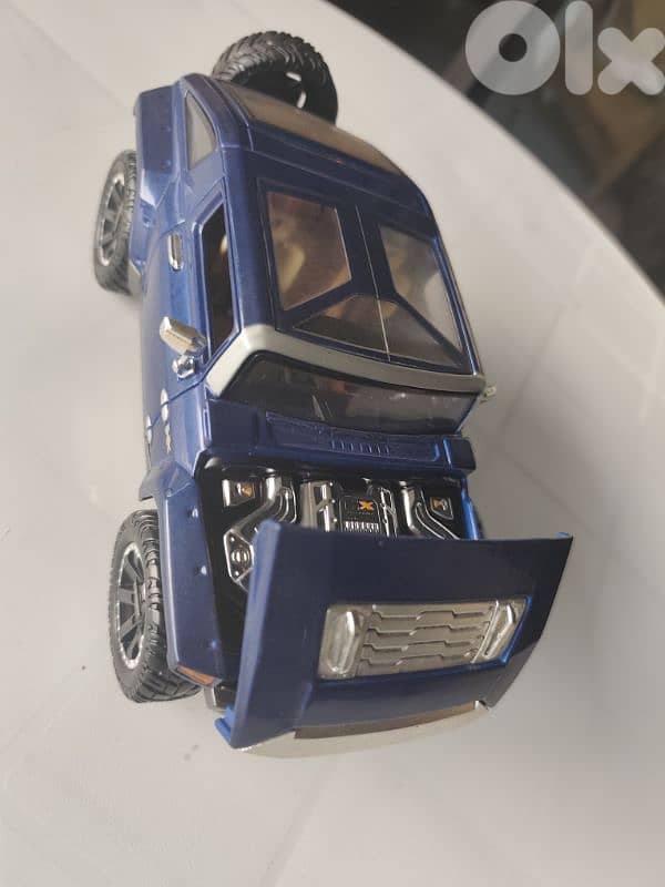 maisto 1/18 hummer hx,dark blue 6