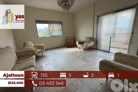 Ajaltoun 135m2 | Well Maintained | Quiet Street | Catch | DA