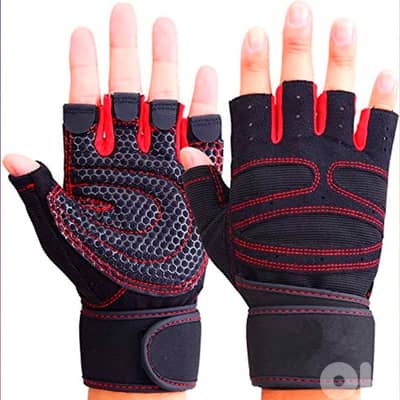 SKY LAND FITNESS Workout Gloves Men Women Half Finger Exercise Gloves