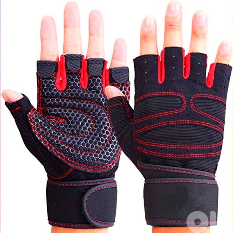 SKY LAND FITNESS Workout Gloves Men Women Half Finger Exercise Gloves 0