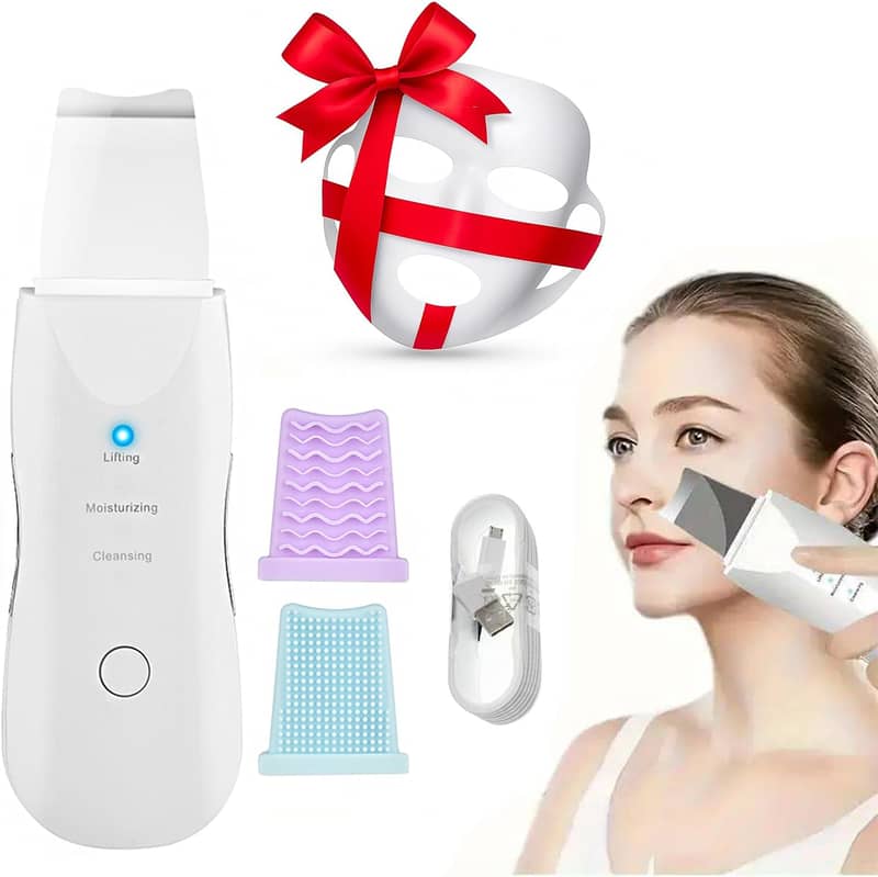 MB® Shovel Skin Scrubber Machine – Ultrasonic Facial Cleanser for Wome 0