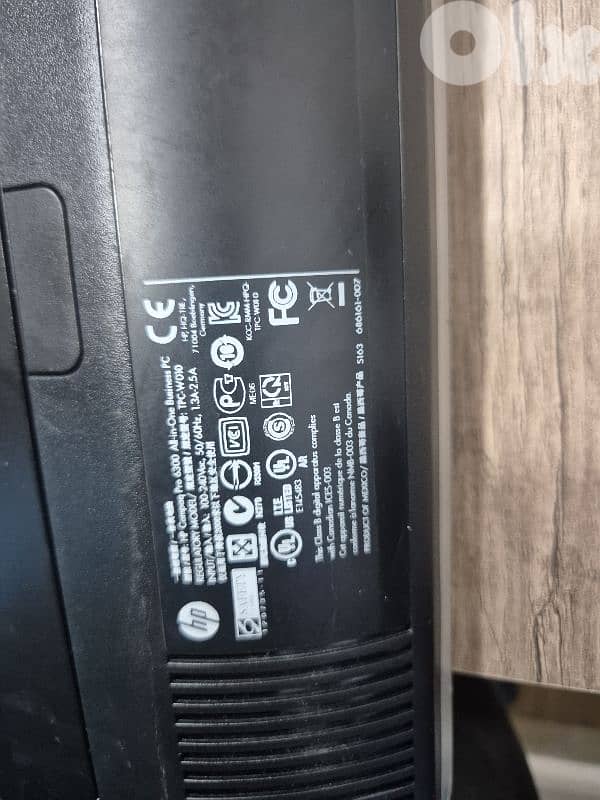 HP-Compaq Pro 6300 ALL IN ONE PC 1