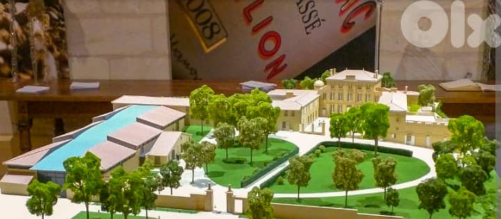 Maquette table chaise et règle d'architecture et d'ingénierie à vendre 7