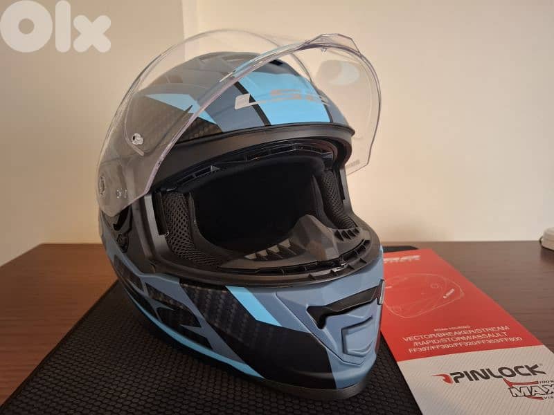 LS2 Storm 2 helmet - Medium Sized - Used for 3 rides only 1