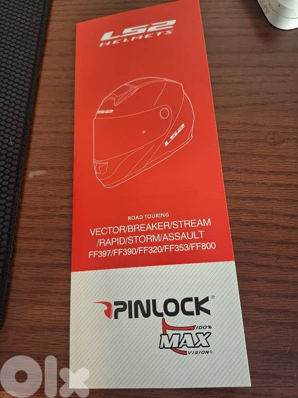 LS2 Storm 2 Helmet - Mint conditions - Medium 9