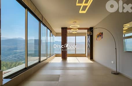 Stunning Apartment with Garden & Panoramic Views in Baabdat