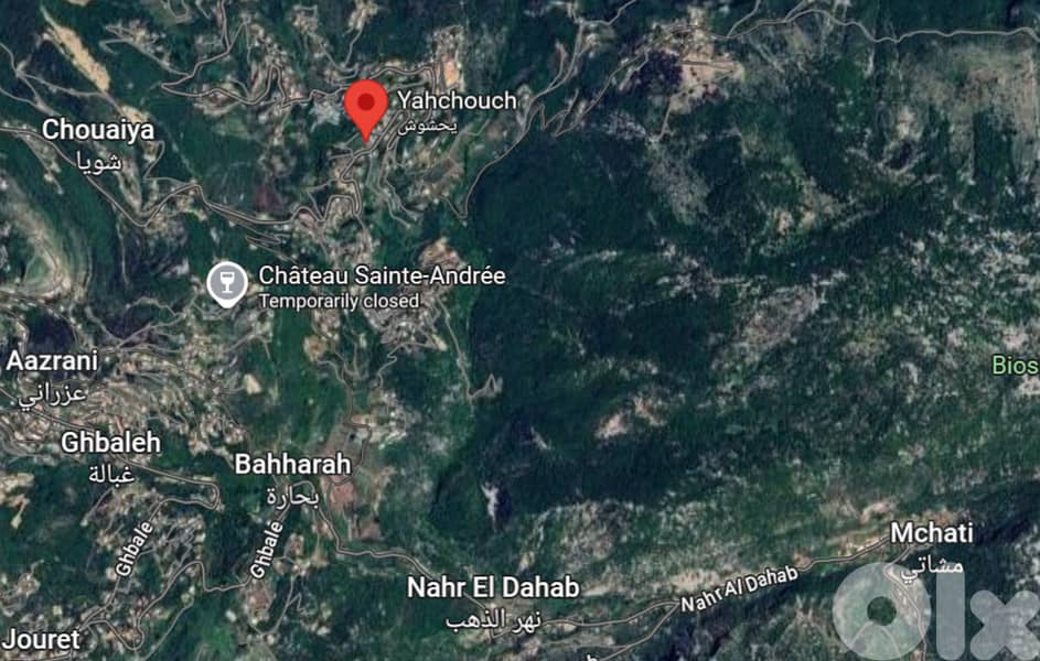 15000m2 Prime land+Mountain View 4sale in Yahchouch-أرض للبيع في يحشوش 0