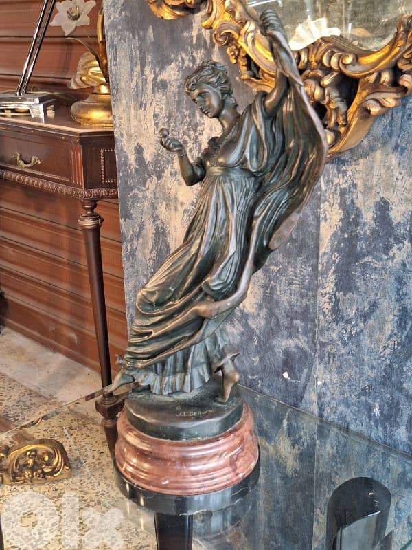 J. L. GEROME bronze french statue 2