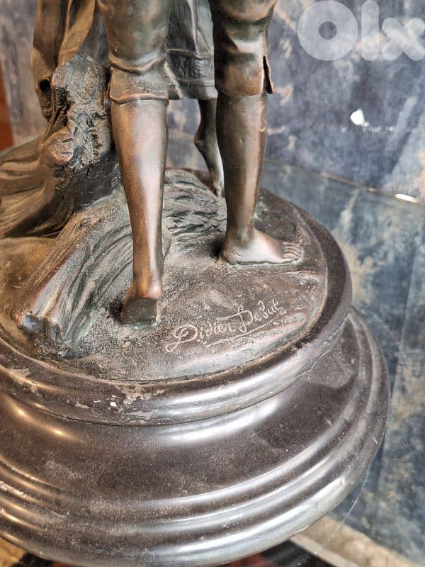 Didier Debut bronze statue 6