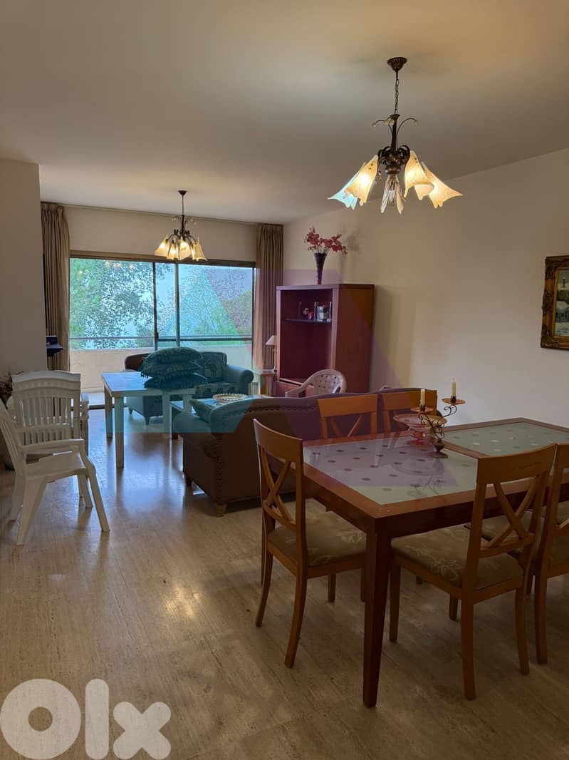 3 bedroom apartment+pool access 4rent in Broumanaشقة للإيجار في برمانا 0