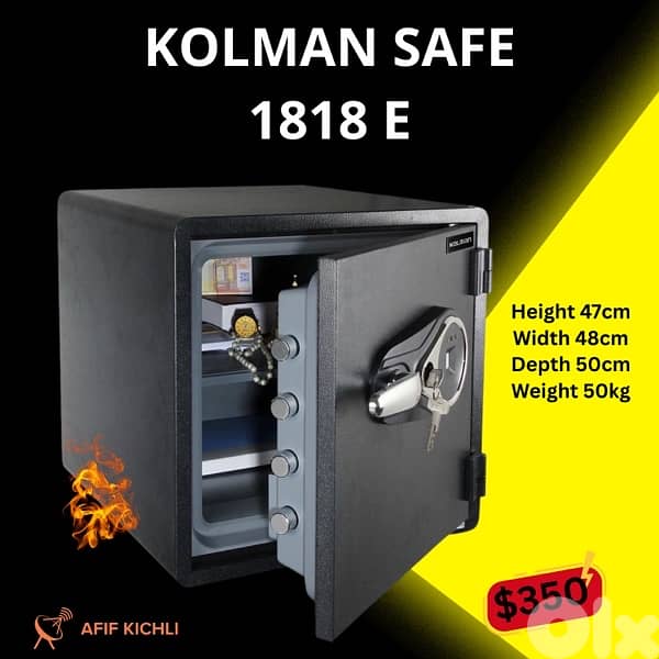 Kolman Safe Box all Sizes 0