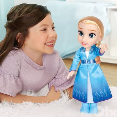 disney frozen 2 elsa adventure lutka 38cm