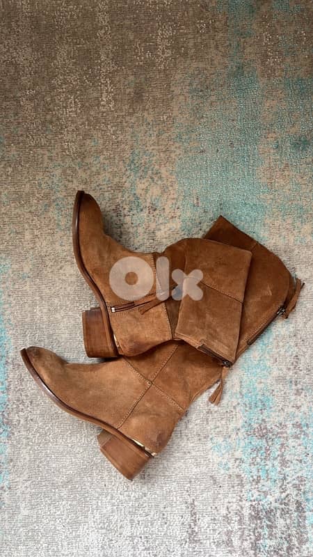 suede boots 0