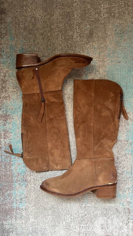 suede boots 1