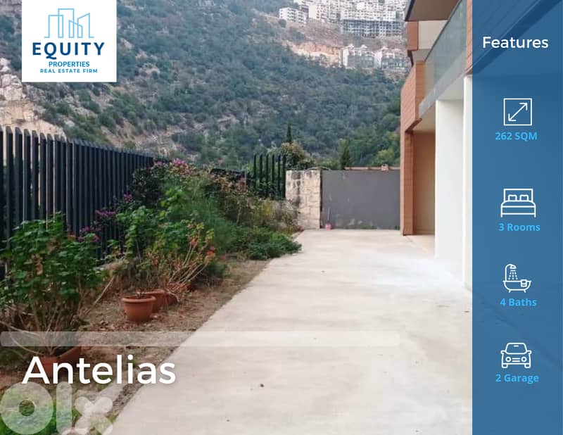 262 SQM Apartment With Terrace For Sale In Bkheir Antelias #CK223419 0