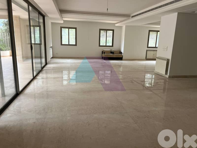 400m2 apartment+170m2 terrace for sale in Yarzeh - شقة للبيع في اليرزة 0