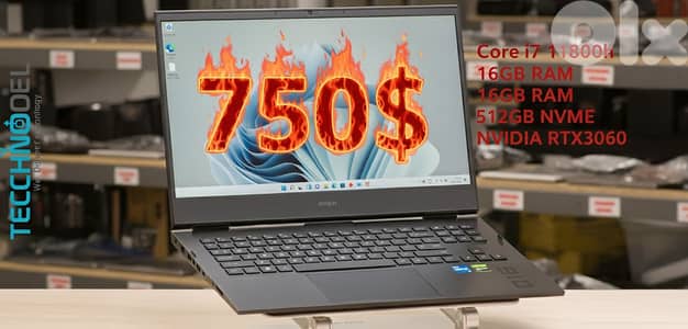 HP OMEN RTX3060 Gaming laptop