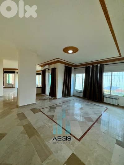 apartment for sale aley souk lgharb - شقة للبيع عاليه سوق الغرب
