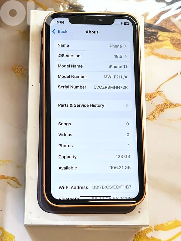 iphone 11 128 gb usa  original look 17 pro max 6