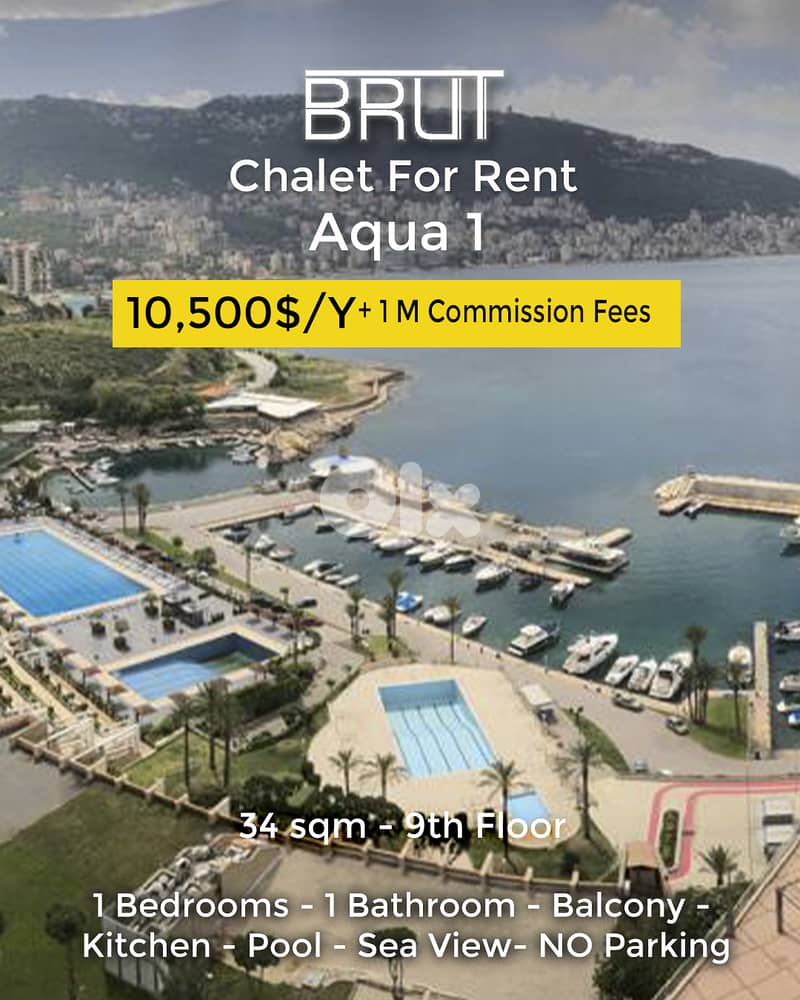 34 sqm Chalet for rent in Aqua Marina 1 0