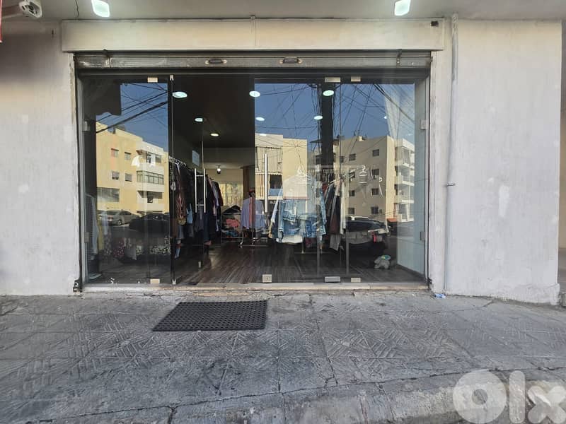55 sqm shop for sale in zouk osbeh- Very Good location 0