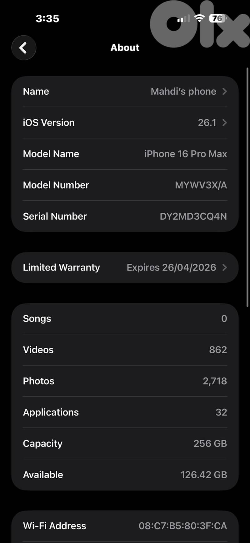 Iphone 16 pro max 4
