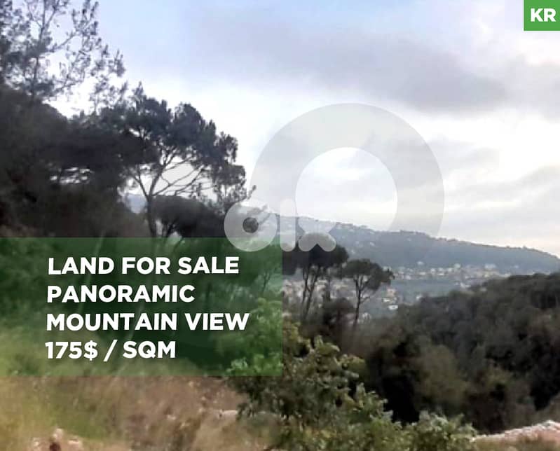 Land for Sale in Baabdat/ Qennabet Baabdath/قنابة بعبدات REF#KR121922 0