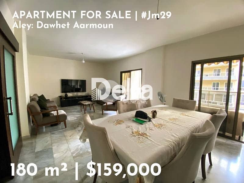 Apartment for sale in Dawhet Aarmoun, Aley / دوحة عرمون،عاليه 0