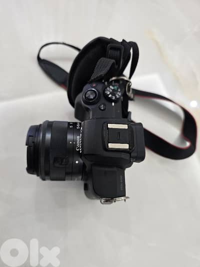 canon eos m50 with alot of accessories