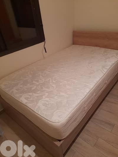 Bed with Mattress for Sale