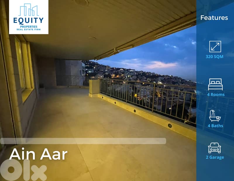 Furnished 320 SQM 4 Deds Apartment For Rent In Ain Aar #DH22379 0