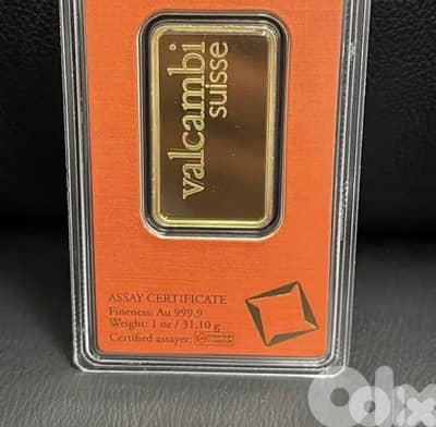 valcambi ounce 31.1 grams