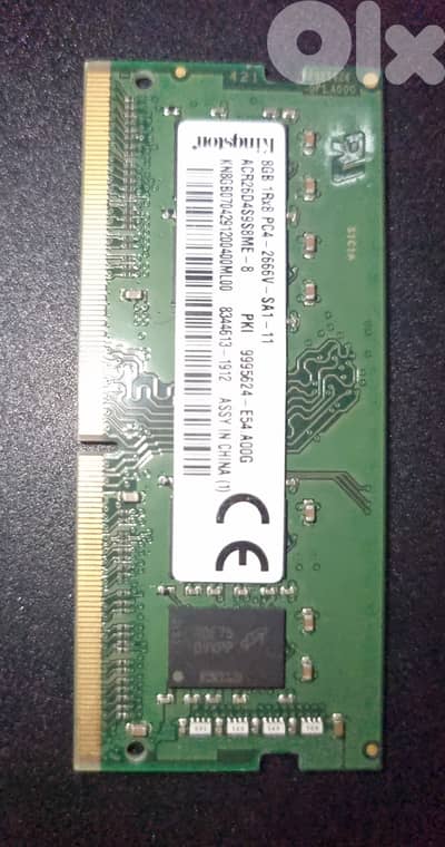 Ram 8gb ddr4 Kingston