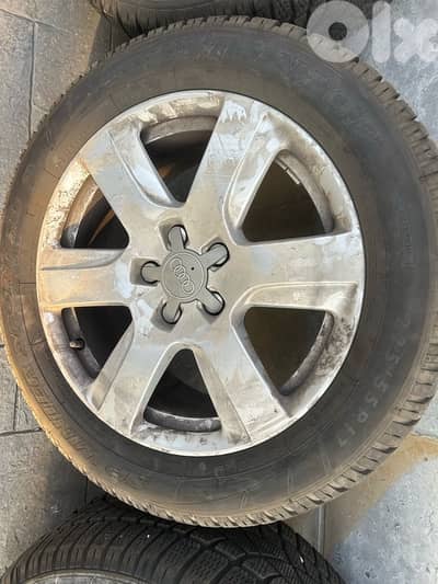 دواليب ثلج + جانط