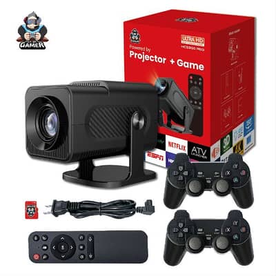 Projector 4k + Games Delivery Available!