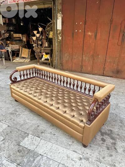english sofa feauteuil salon regency 180cmفوتوي انجليزية روعة