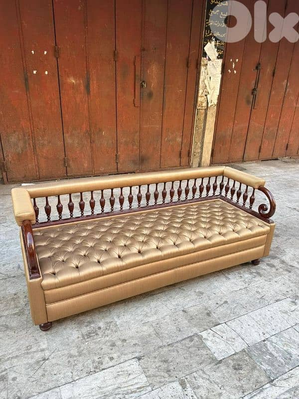 english sofa feauteuil salon regency 180cmفوتوي انجليزية روعة 9