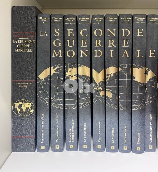 encyclopedie la seconde Guerre mondiale 9 volumes 0